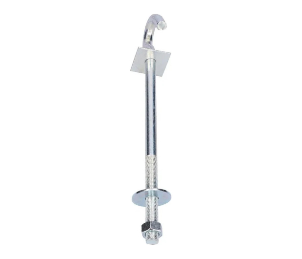 ExtraLink Śruba hakowa do wieszania uchwytów odciągowych 12/300mm - 1544094 - zdjęcie 2